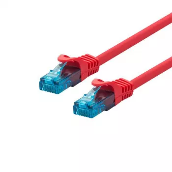 Cavo di rete LOGON UTP Cat.5e rosso 20 m con connettori RJ-45 maschio