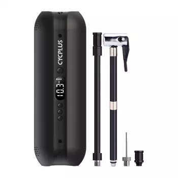 Pompa elettrica Cycplus AL1 – gonfiatore portatile per bici, monopattini e attrezzatura sportiva