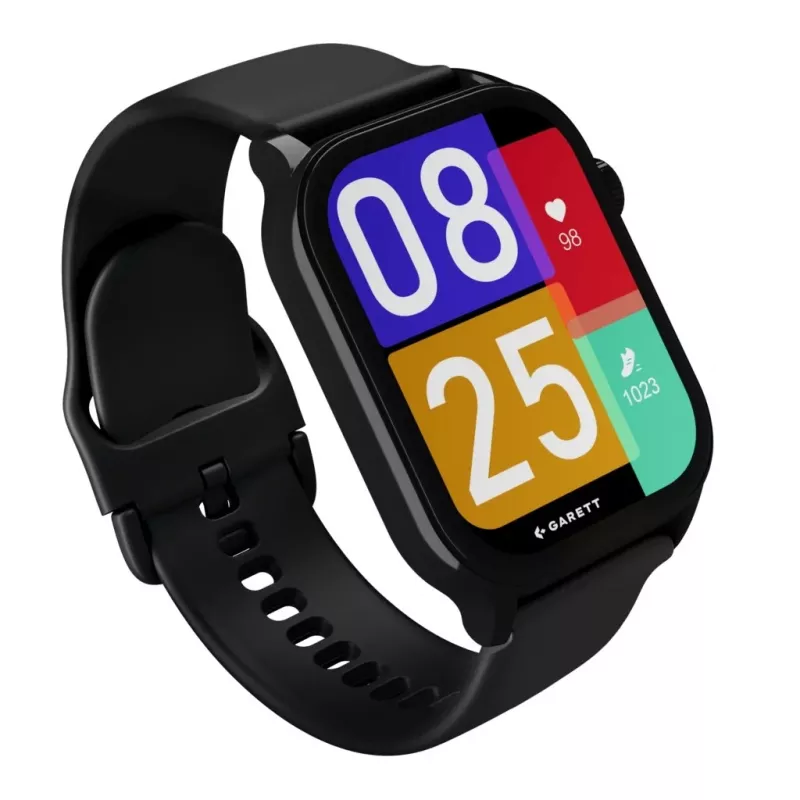 Smartwatch Garett Activity 3 nero — funzioni base di fitness e notifiche