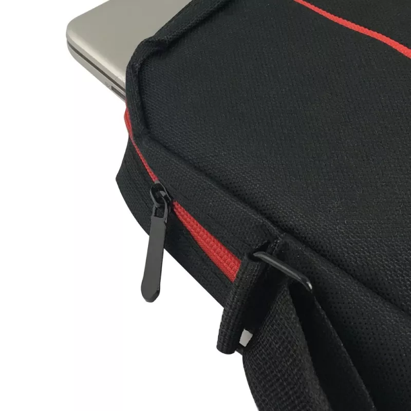 Borsa top loader Esperanza SALERNO 39,6 cm (15,6) nero, rosso
