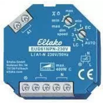 Dimmer Eltako EUD61NPN-230V 230V Power MOSFET per controllo luce