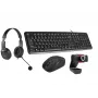 Tracer Set Multi Office 4in1 46695: tastiera USB, mouse wireless, webcam, cuffie