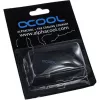 Alphacool HF Anschlussterminal TEE raccordo a T tondo G1/4 - Deep Black (17030)