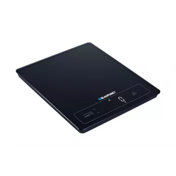 Bilancia da cucina elettronica BLAUPUNKT FKS701 — vetro temperato, 15 kg, precisione 1 g, display touch