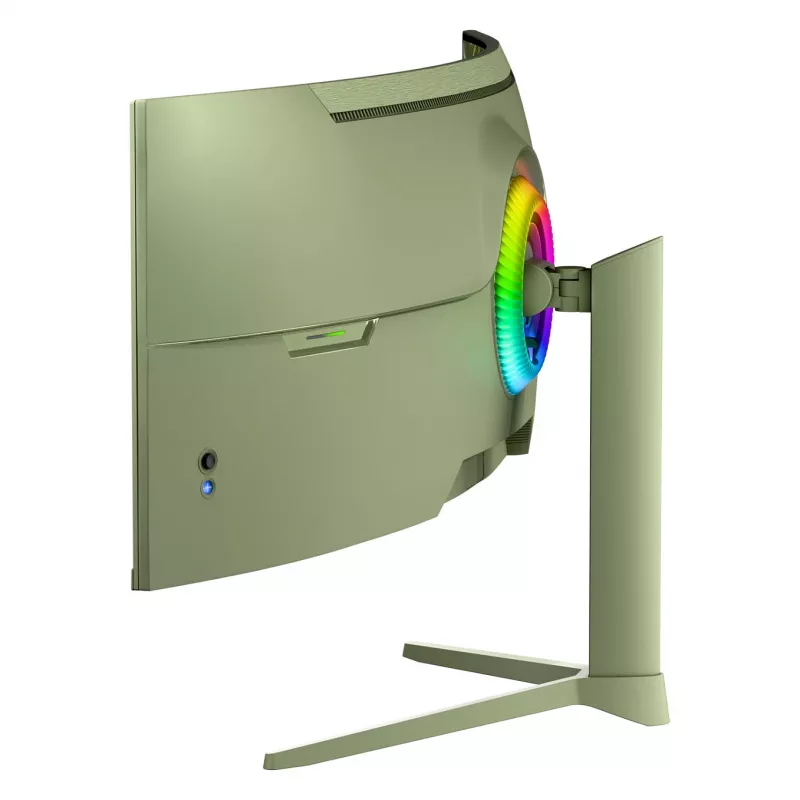 Monitor per computer curvo Arozzi Nova 49 pollici (124,5 cm) Dual QHD 5120×1440 LED VA, 4 ms, verde