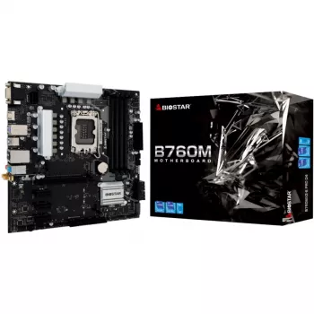 Scheda madre Biostar B760MX2-E Pro D4 - B760 - Socket 1700 - Micro ATX