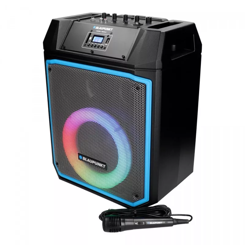 Sistema audio MB08.2 PLL FM USB/SD/BT Karaoke LED