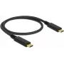 Cavo USB DeLOCK 83043 USB 2.0 0,5 m USB-C nero