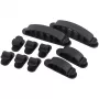 LogiLink KAB0039 fascette per cavi nere 10 pz.
