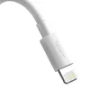 Cavo per cellulare Baseus TZCALZJ-02 bianco 1,5 m USB A Lightning