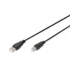 Assmann cavo di collegamento USB. Type-A - B M/M. 1,0m. compatibile USB 2.0. UL. nero (AK-300102-010-S)