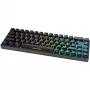 Deltaco GAM-100-DE - 65% - USB + Bluetooth - switch meccanico - QWERTZ - LED RGB - nero