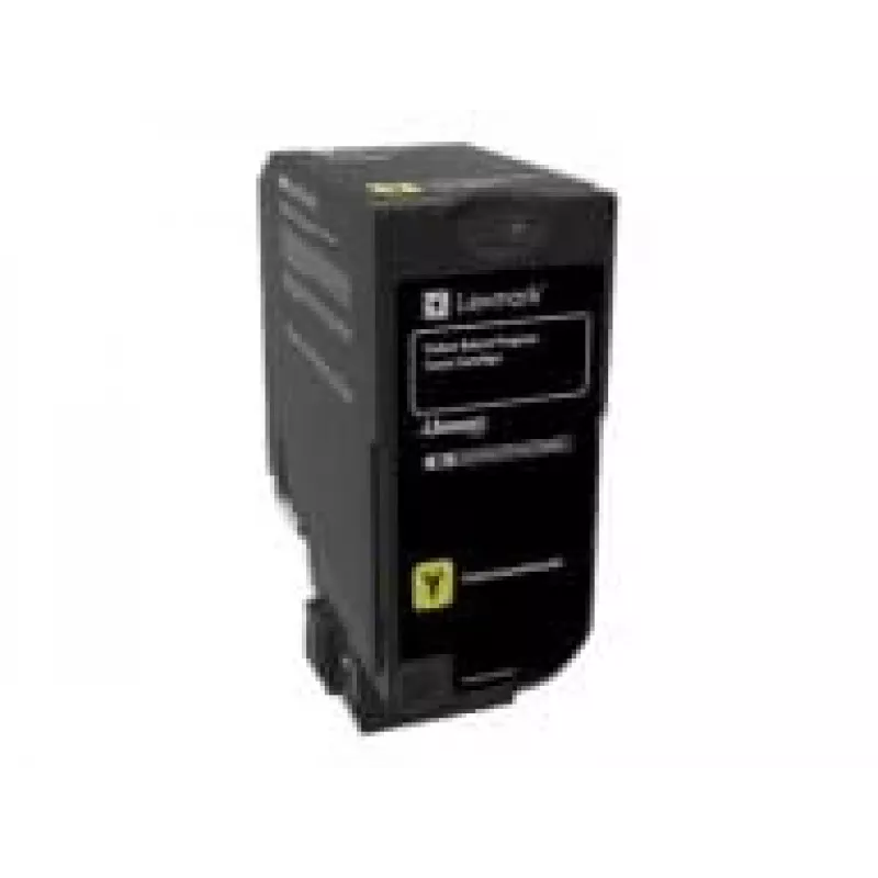 Lexmark 74C20Y0 cartuccia di toner, gialla, 3000 pagine