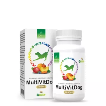 POKUSA MultiVit Dog Complex - integratore alimentare per cani - 120 pz.