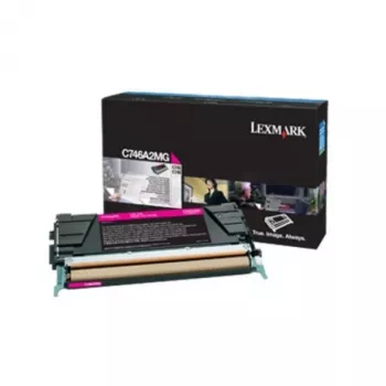 Cartuccia toner Lexmark C746A3MG originale magenta