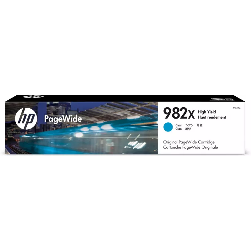HP 982X alta capacità ciano cartuccia PageWide originale, ciano, 1 pezzo, 16000 pagine