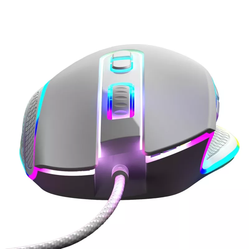 Mouse ottico con filo MODECOM Volcano Veles (bianco) — modello M-MC-VELES-200