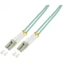 Logilink - cavo patch - LC multimodale (M) - LC multimodale (M) - 1 m - fibra ottica - 50/125 micrometri - OM3 - senza alogeni - acquamarina (FP3LC01)