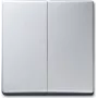 BUSCH-JAEGER Serie di bilancieri 2105-33 AW44 argento alluminio 2105-33 (2105-33)