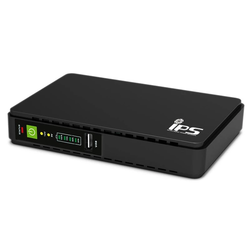 Alimentatore MPL Power RouterUPS-30-PoE 30 W per interni, 100–240 V, nero, 160×105×28 mm