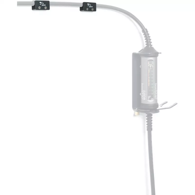 JUICE BOOSTER 2 Portacavo, gestione cavi antracite, set da 2