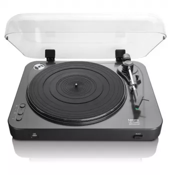 Giradischi a trasmissione a cinghia Lenco LBT-120BK nero semiautomatico