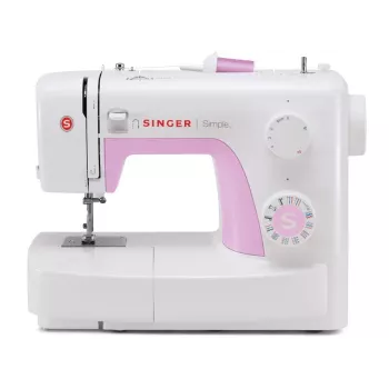 Macchina da cucire | Singer | SIMPLE 3223 | numero punti 23 | numero asole 1 | bianco/rosa