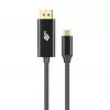 Cavo USB-C a DisplayPort TB AKTBXVDUSBCDP2B 2 m – nero