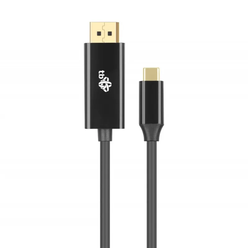 Cavo USB-C a DisplayPort TB AKTBXVDUSBCDP2B 2 m – nero