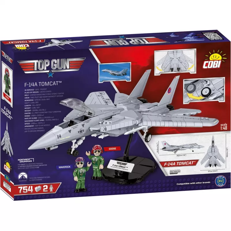 Kit di costruzione COBI F-14 Tomcat