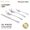 Set posate Russell Hobbs RH02229EU7 – 16 pezzi in acciaio inox