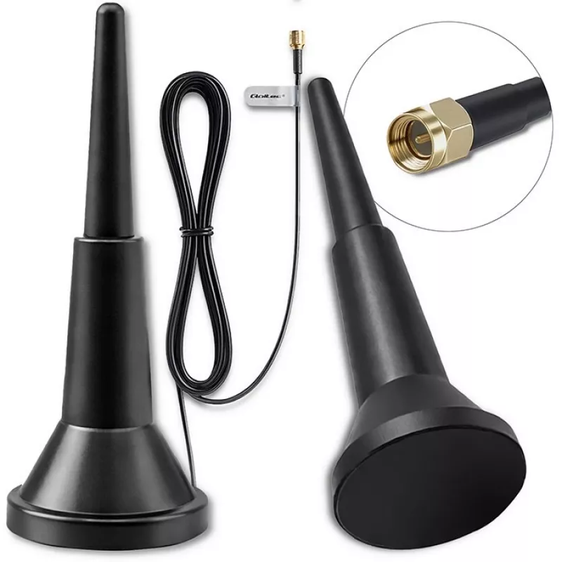 Antenna esterna 4G-LT QOLTEC 5 dBi 600–2700 MHz connettore SMA con cavo da 3 m