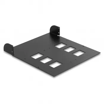 Telaio di montaggio DeLOCK 5,25 pollici telaio in metallo per 2 x Mobile Rack 47011 47005