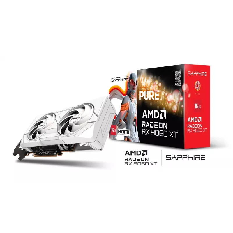 Scheda grafica SAPPHIRE PURE Radeon RX 9060 XT Gaming OC 16GB
