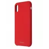 Custodia per cellulare Tellur Silikon Cover per iPhone XS — rosso