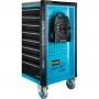 Avvolgicavo Hazet 161N-3D, 10,00 m cavo, nero, prolunga elettrica portatile