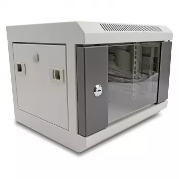 Armadio a parete DeLOCK armadio di rete 10 pollici 4U grigio