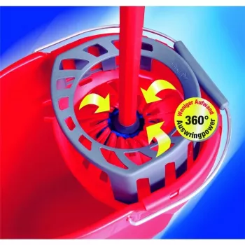 Vileda 152391 secchio SuperMocio e strizzatore a torsione