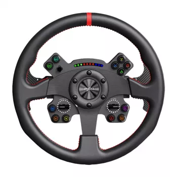 Volante da gaming PXN WCS R2 — volante da corsa compatibile Force Feedback per PC e console