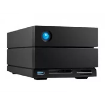 Disk Array LaCie 2BIG DOCK 32 TB desktop nero