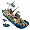 Giocattolo da costruzione LEGO City nave da spedizione artica 60368 — 815 pezzi, 7+ anni, include 4 minifigure