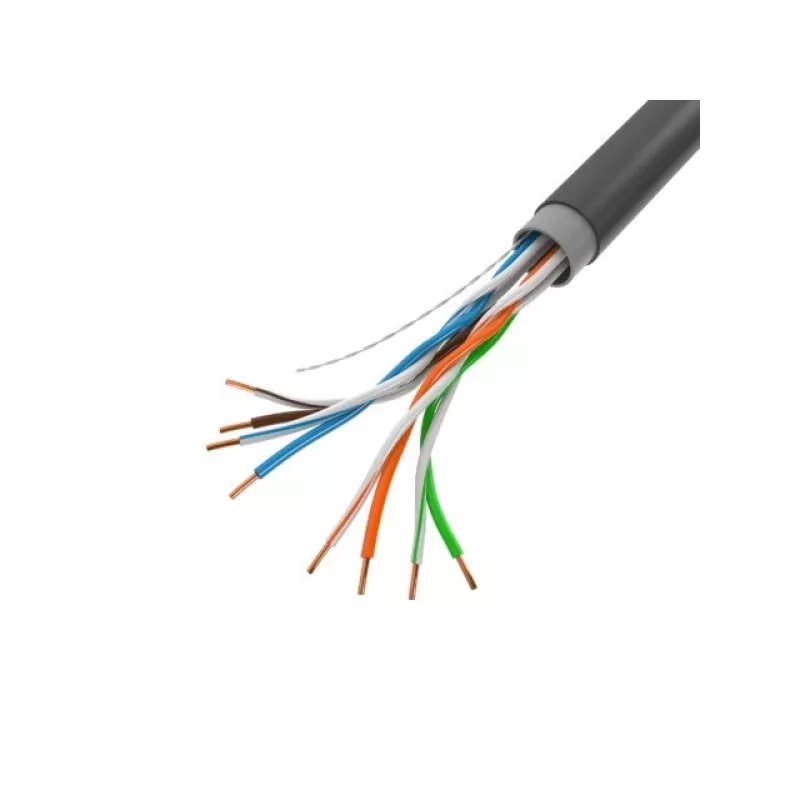Cavo di rete LANBERG Cat5e U/UTP LCU5-21CU-0305-BK, 305 m, 24 AWG, guaina PVC, nero