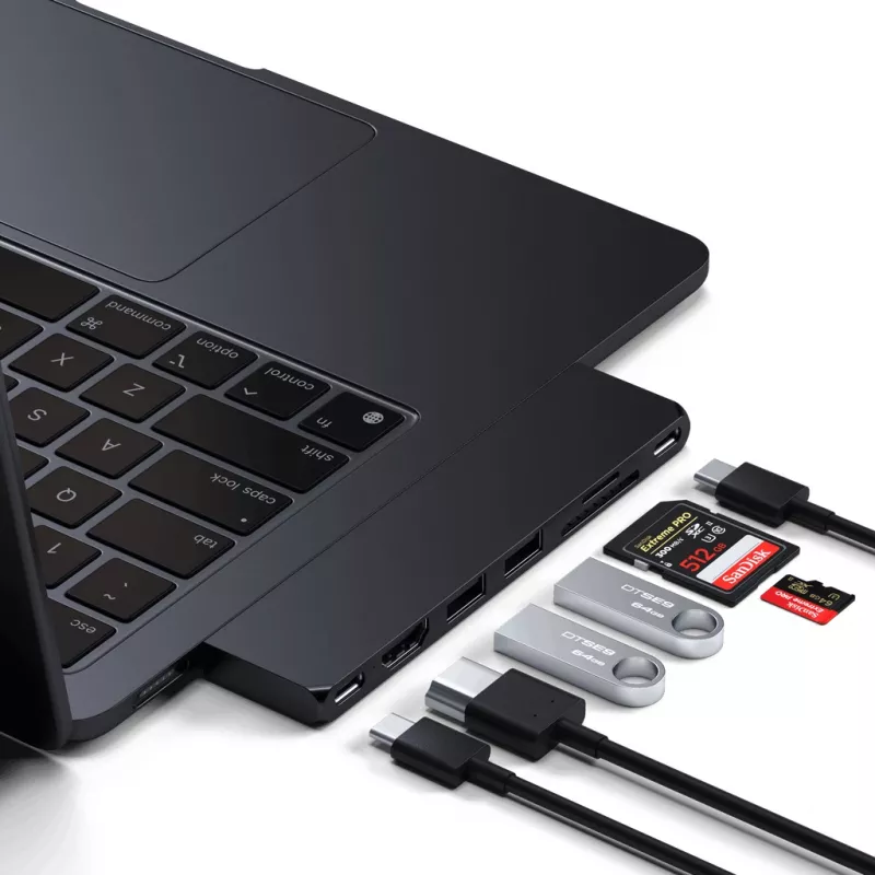 Docking station Satechi ST-HUCPHSD USB 3.2 Gen 2 Type-C nero