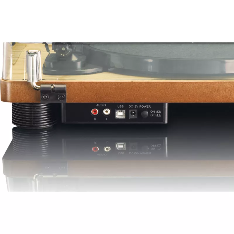 Lenco LS-50 giradischi con altoparlante legno