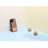 Custodia protettiva man and wood per iPhone 12 Pro Max — motivo a quadri marrone con accenti neri