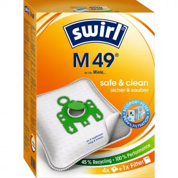 Sacchetti per aspirapolvere Swirl M 49