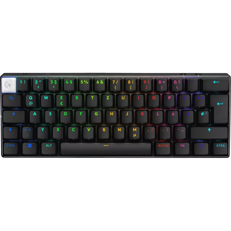 Logitech G PRO X 60 tastiera gaming USB RF Wireless Bluetooth QWERTZ tedesco nero