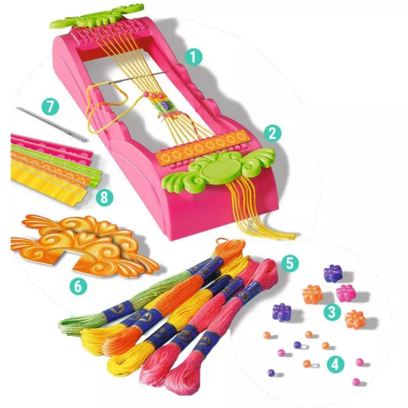 BeCreative braccialetti dell'amicizia, kit fai da te con sei bracciali diversi