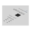 Patch panel DeLOCK keystone 12 porte nero