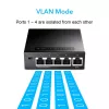 Switch di rete Cudy GS105 — 5 porte Gigabit Ethernet (10/100/1000), nero, alimentatore 5 V DC incluso